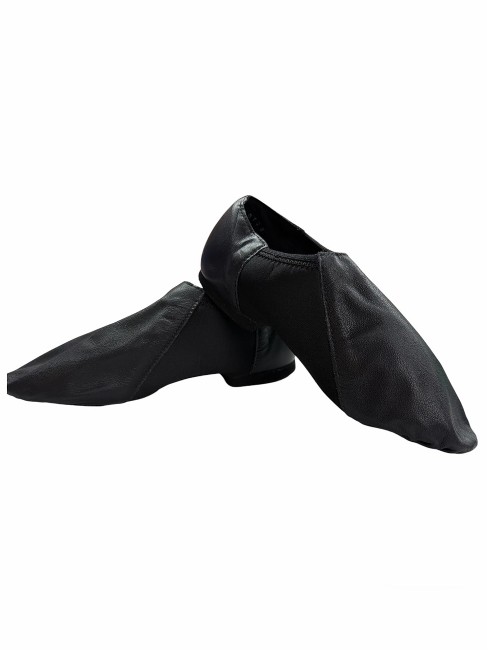 So Danca JZ-43 Adult Jazz leather Split Sole Shoe Arch Hugging Neoprene 7.5 New - Picture 2 of 7